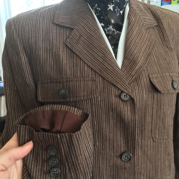 Emanuel Ungaro linen military jacket, “Liberte” - Picture 5 of 8